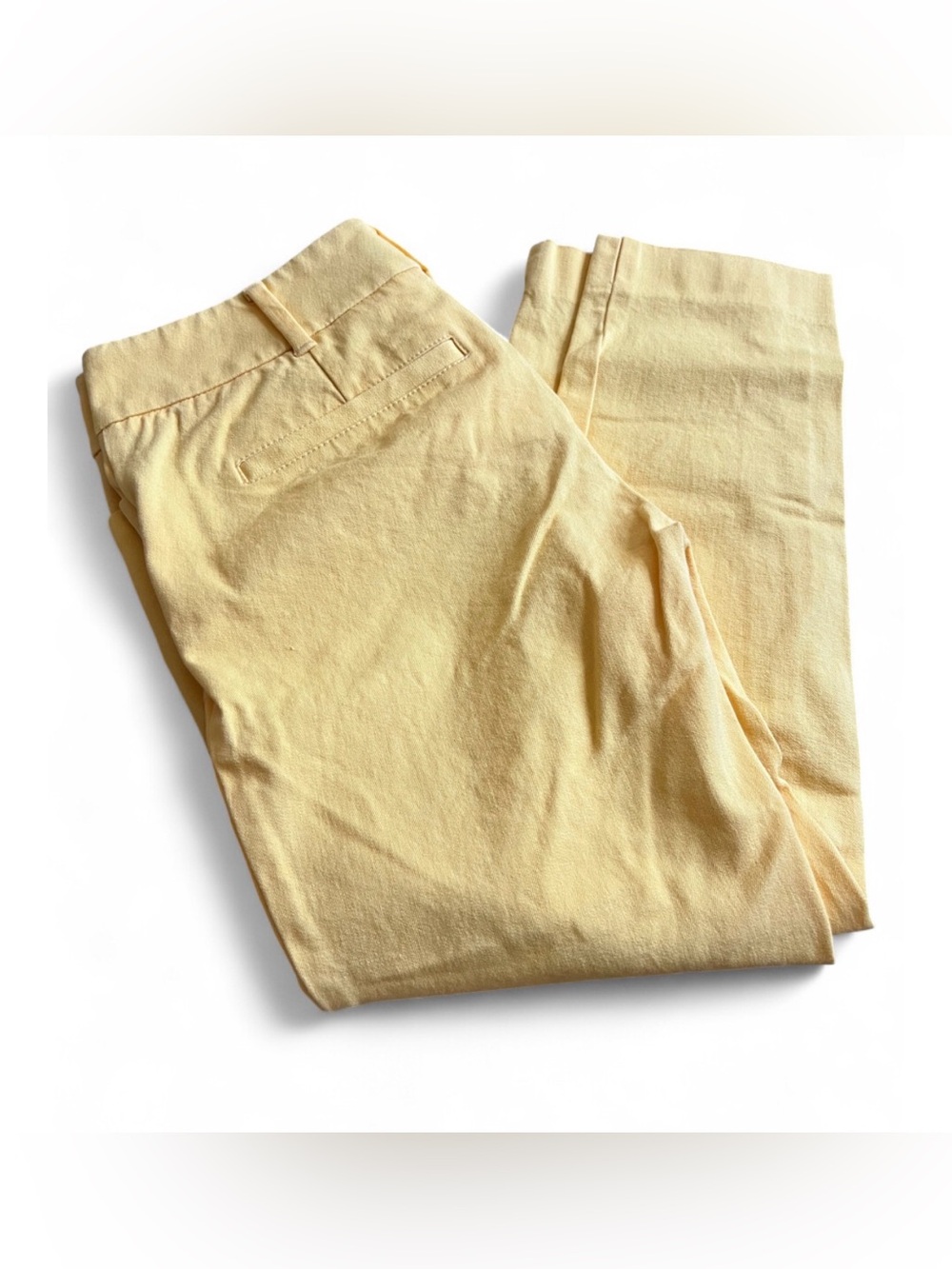 7th Avenue Yellow Stretch pants